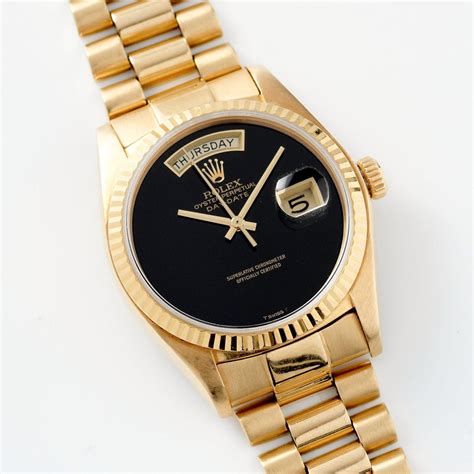 rolex day date 18038 onyx dial|rolex 18038 diamond dial.